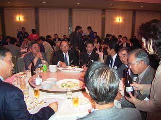 懇親会