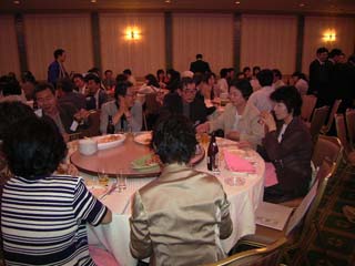 懇親会