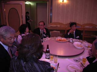 懇親会