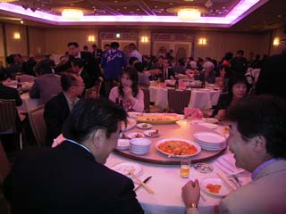 懇親会