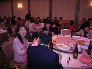 懇親会