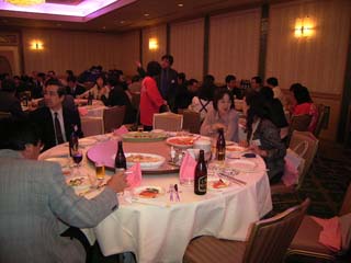 懇親会