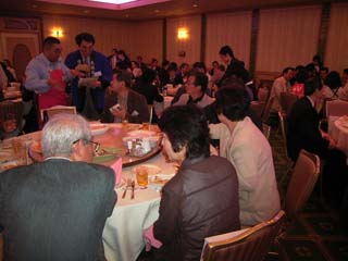 懇親会
