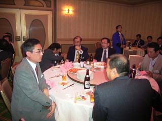 懇親会