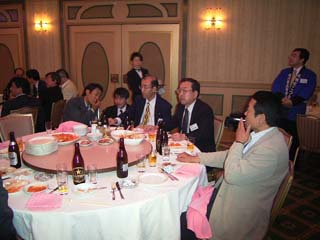 懇親会
