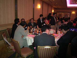 懇親会