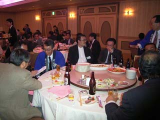 懇親会