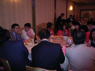 懇親会