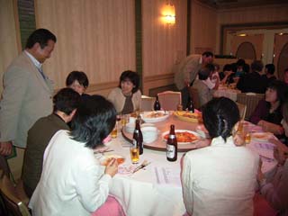 懇親会