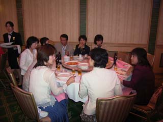 懇親会