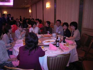 懇親会