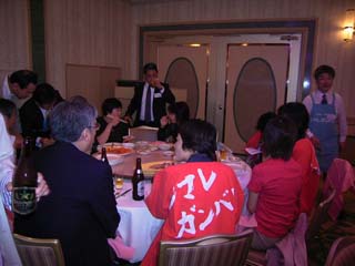 懇親会