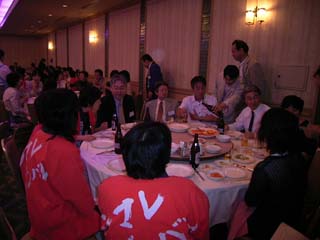 懇親会