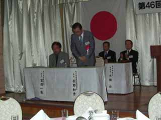 懇親会