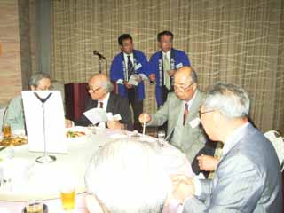懇親会