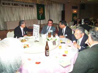 懇親会