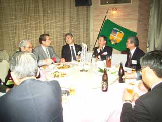 懇親会