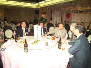 懇親会