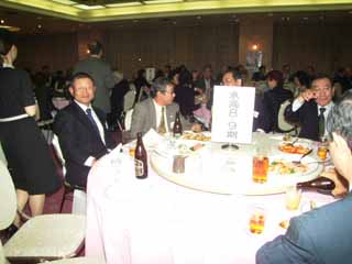 懇親会