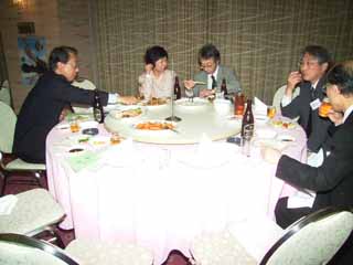 懇親会