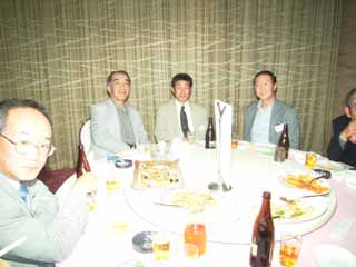 懇親会