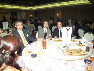 懇親会