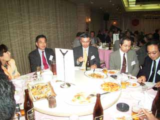 懇親会