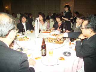 懇親会