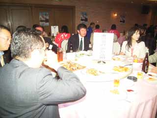 懇親会