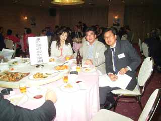 懇親会