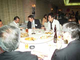 懇親会