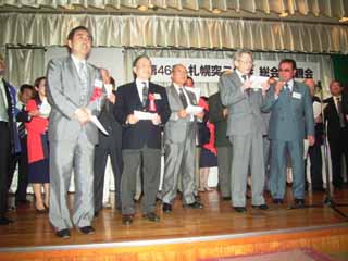 懇親会
