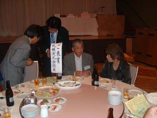 懇親会