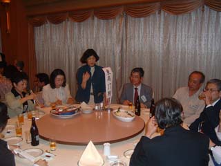 懇親会