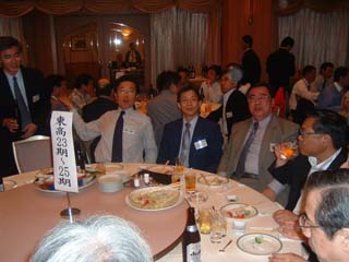 懇親会
