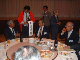 懇親会