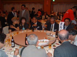 懇親会