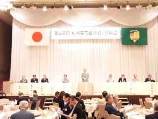 懇親会