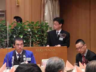 懇親会