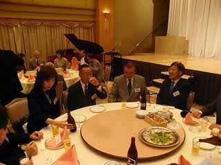 懇親会