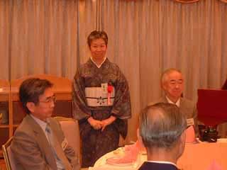 懇親会