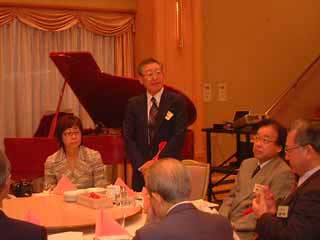 懇親会