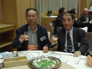 懇親会