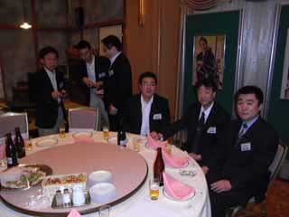 懇親会