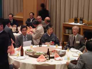 懇親会