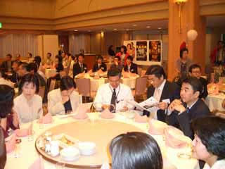 懇親会