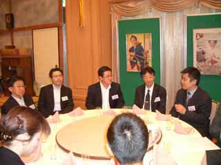 懇親会
