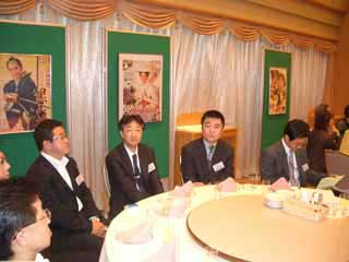 懇親会