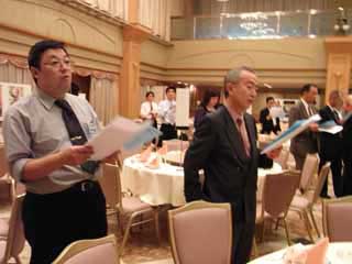 懇親会