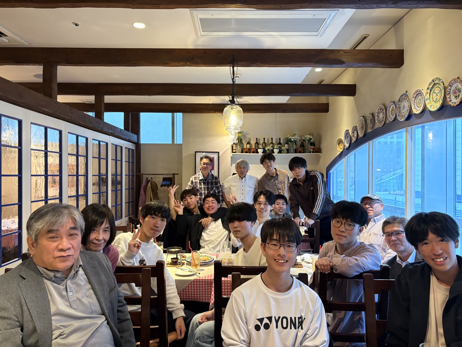 新大学生歓迎会 集合写真